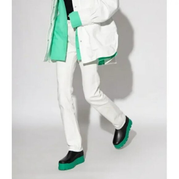 New UGG Merina 7 Boots Bootie Black Emerald Green Platform Ankle - Picture 3 of 16